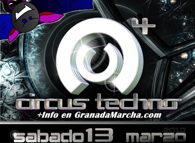 Cartel de Circus Techno IV 2010