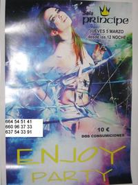 Fiesta Enjoy en Sala principe