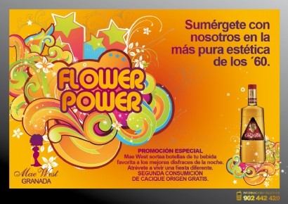 Fiesta flower power en Mae West