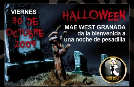 Fiesta de Halloween 2009 en Mae West