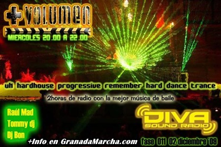 Más Volumen en Diva Sound Radio