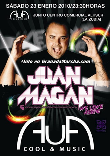 Juan Magan en AuA Cool Music