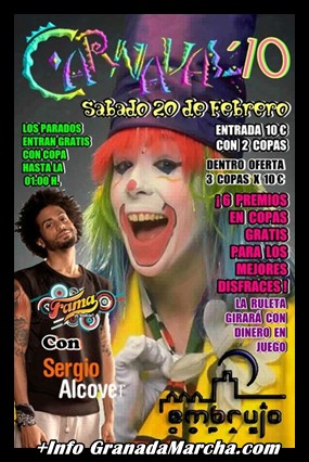 Carnaval en El Embrujo Copas