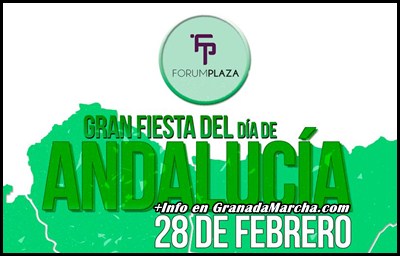 Fiesta día de Andalucía en Forum Plaza, Granada