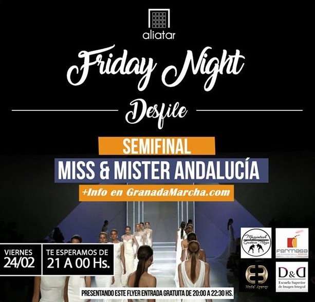 Desfile Miss Andalucia y Mister Andalucia 2017, semifinales