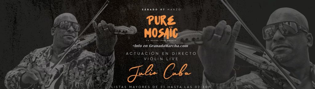 Pure Mosaïc en Granada on Julio Cuba