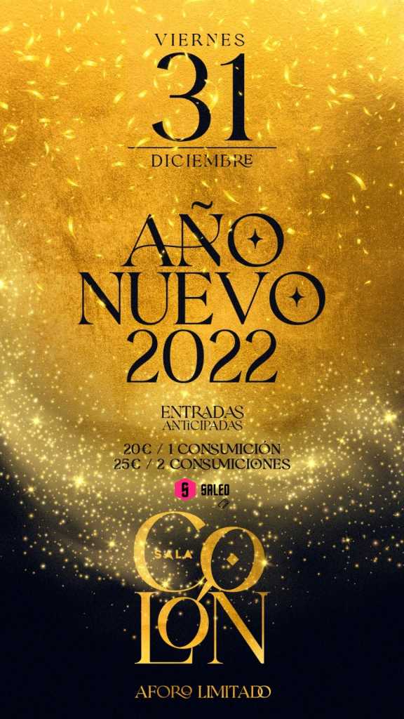 Nochevieja 2021 Sala Colón Granada