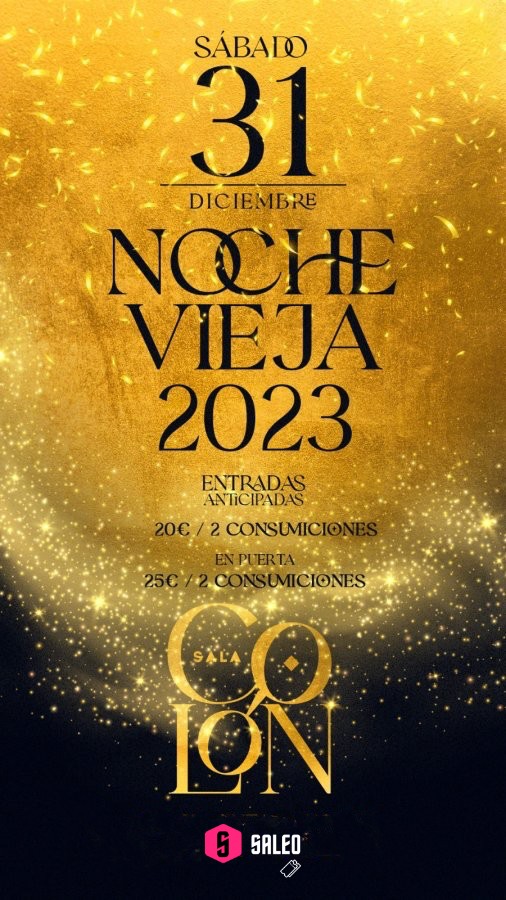 Nochevieja 2022 en Sala Colón Granada