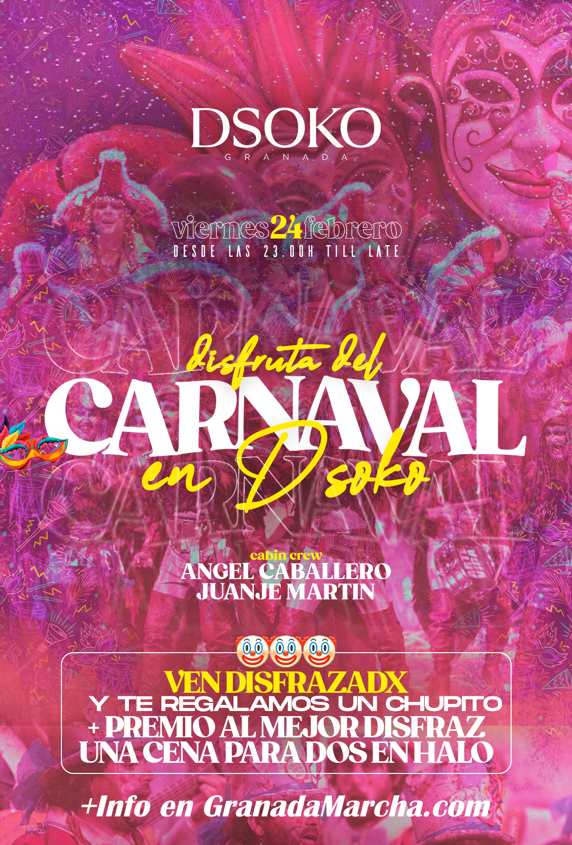 Carnaval 2023 en Dsoko Granada