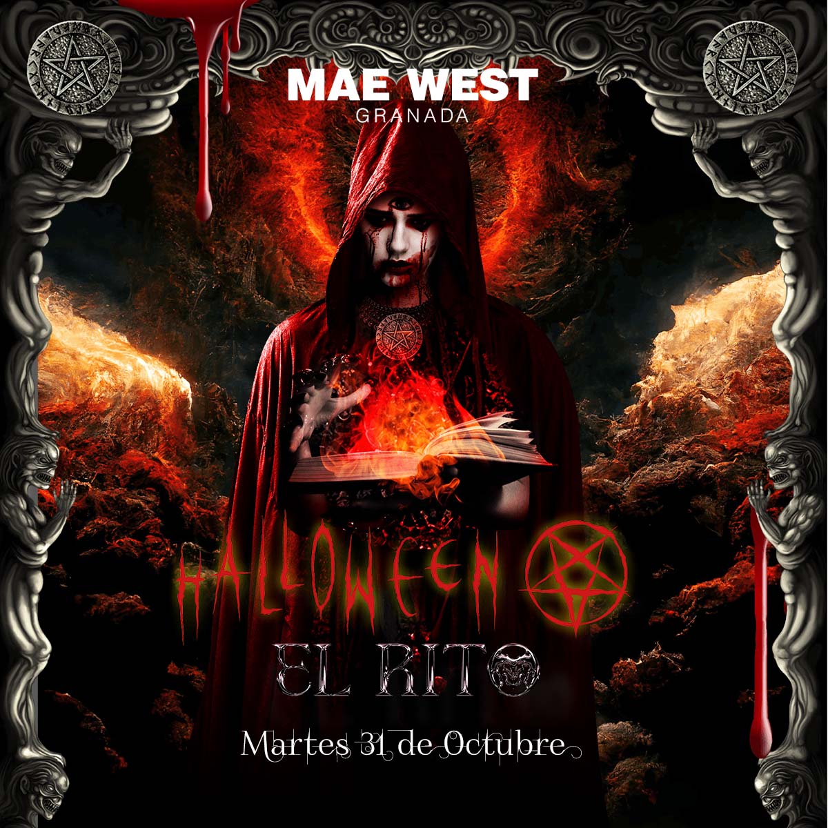 Halloween 2023 en Mae West Granada