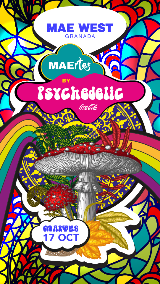 Martes Psychedelic en Mae West Granada